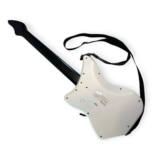 Guitar Hero Guitar Playstation 2 PS2 Red Octane Wireless (White) NO DONGLE 95025 - Picture 2 of 3